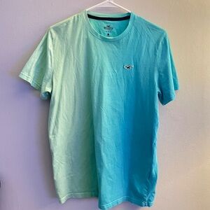 Hollister blue ombré shirt